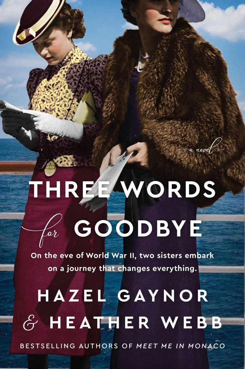 Three Words For Goodbye/Product Detail/General Fiction Books