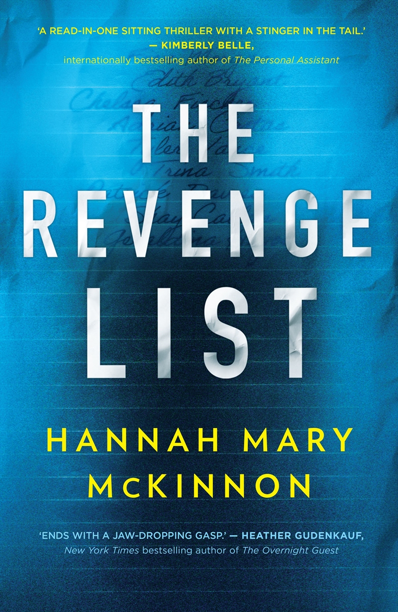 Revenge List/Product Detail/General Fiction Books