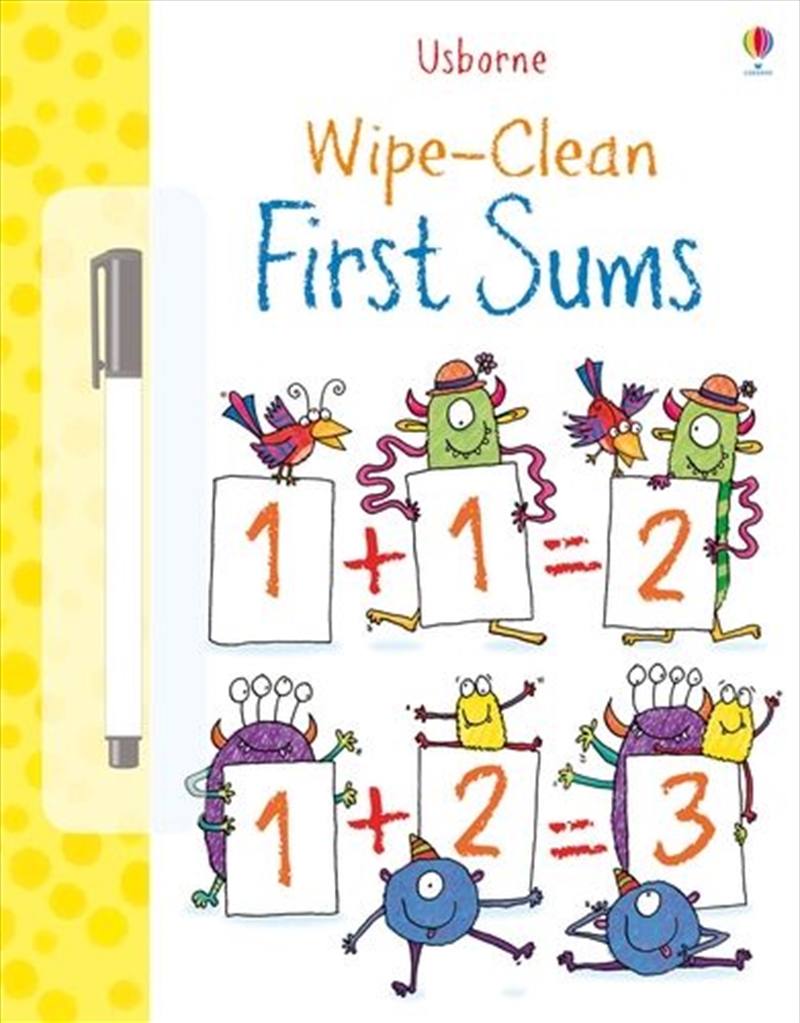 Wipe Clean First Sums/Product Detail/Kids Activity Books