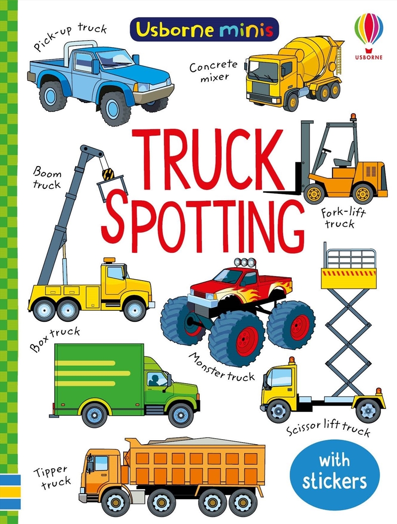 Mini Books Truck Spotting/Product Detail/Kids Activity Books