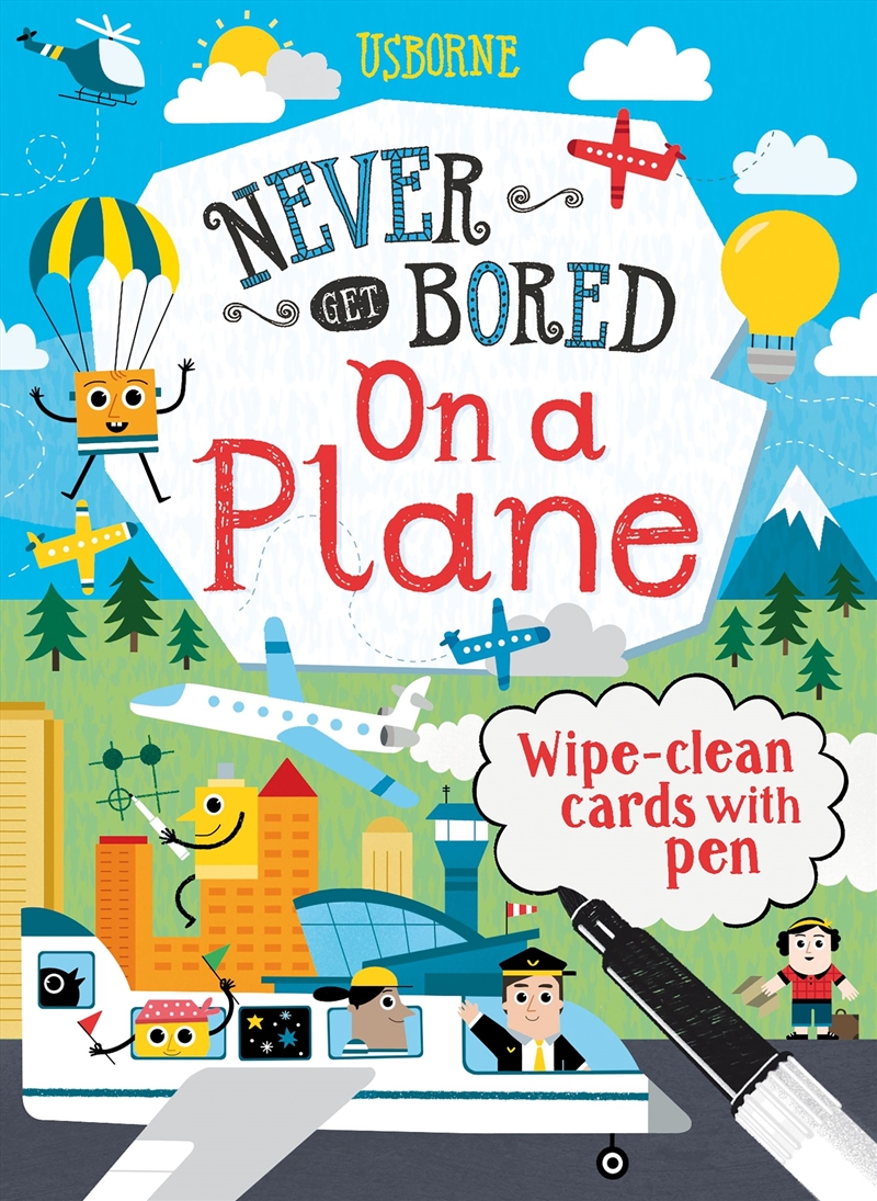Never Get Bored On A Plane/Product Detail/Kids Activity Books