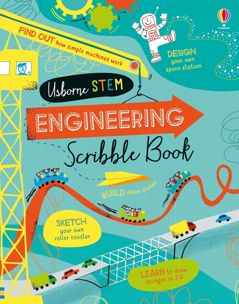 Engineering Scribble Book/Product Detail/Kids Activity Books