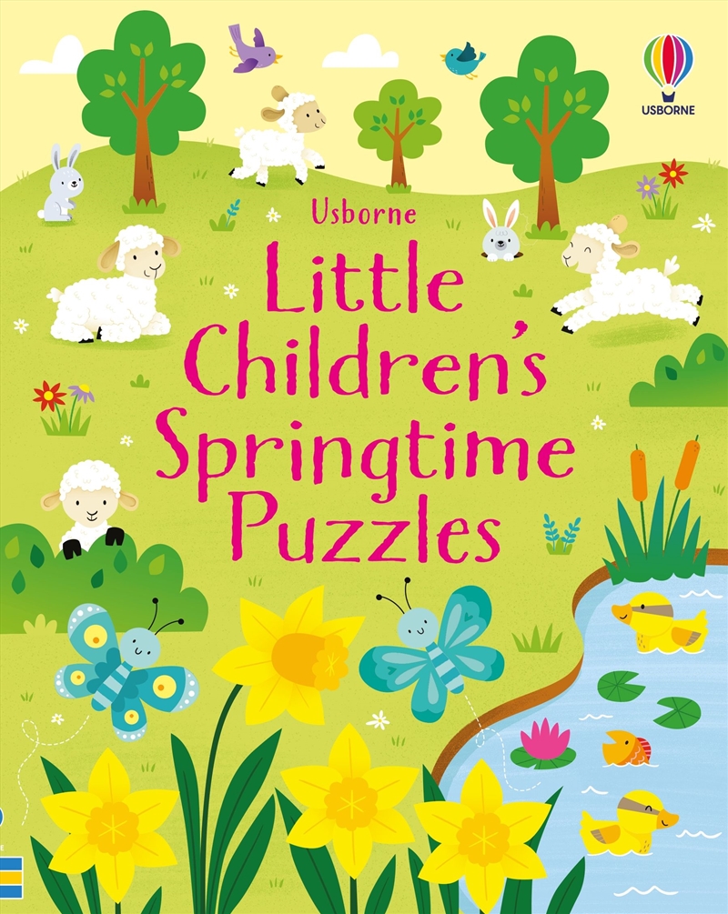 Little Childrens Springtime Puzzles/Product Detail/Kids Activity Books