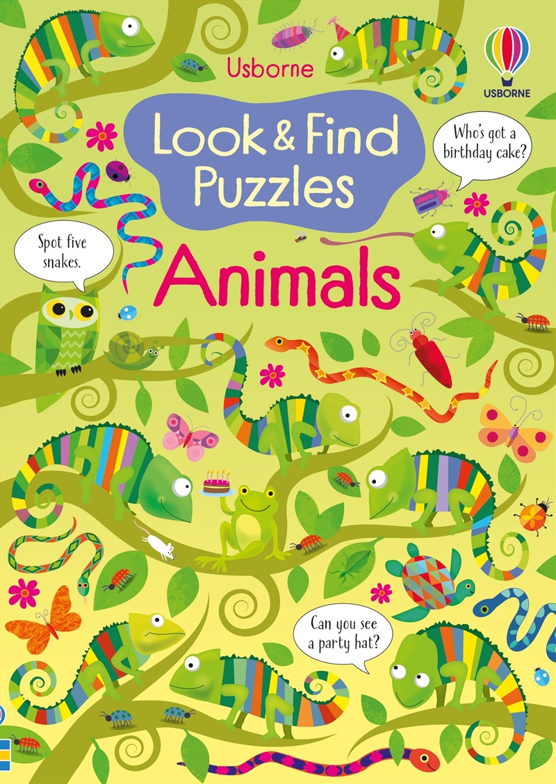Look And Find Puzzles Animals/Product Detail/Kids Activity Books