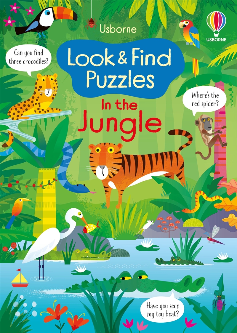 Look And Find Puzzles In The Jungle/Product Detail/Kids Activity Books
