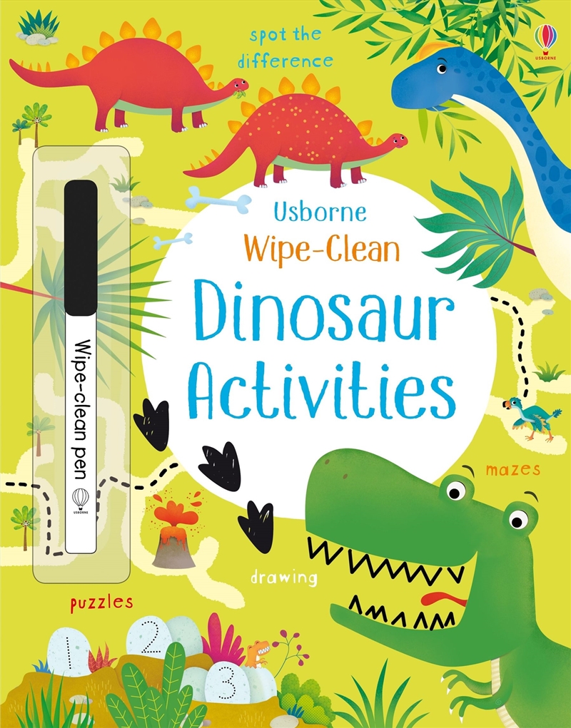 Wipe Clean Dinosaur Activities/Product Detail/Kids Activity Books