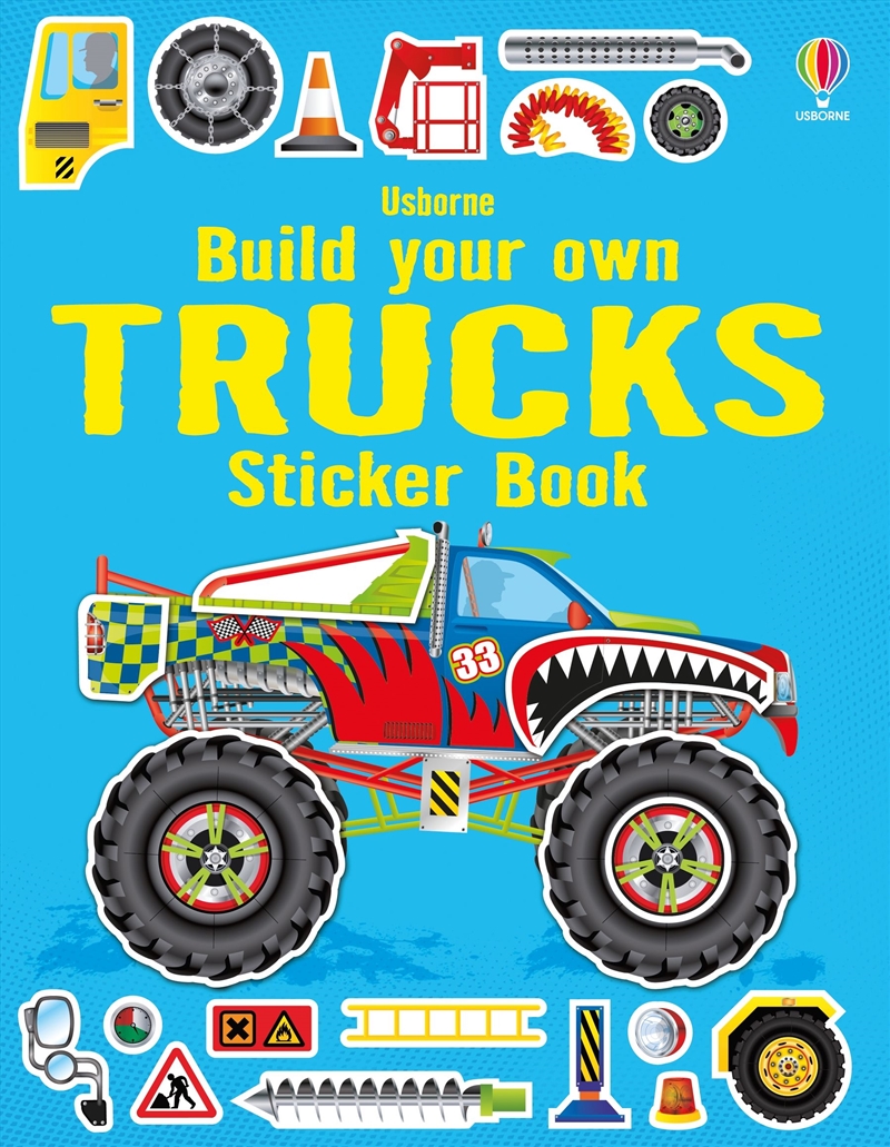 Byo Trucks Sticker Book/Product Detail/Kids Activity Books