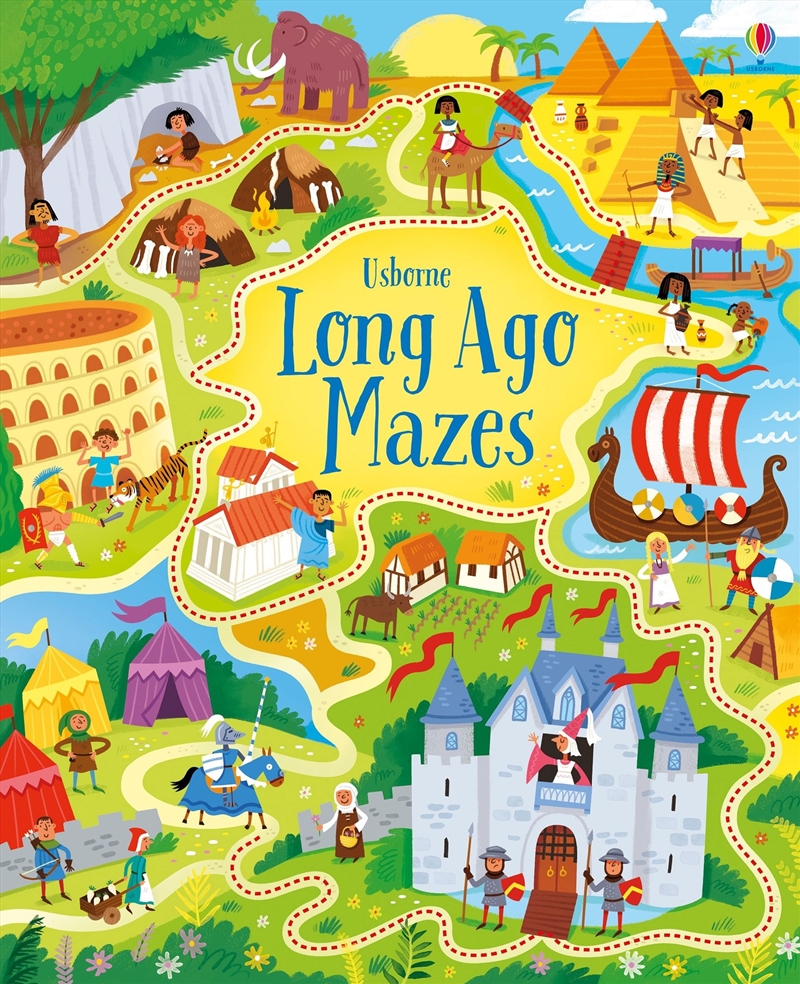 Long Ago Mazes/Product Detail/Kids Activity Books