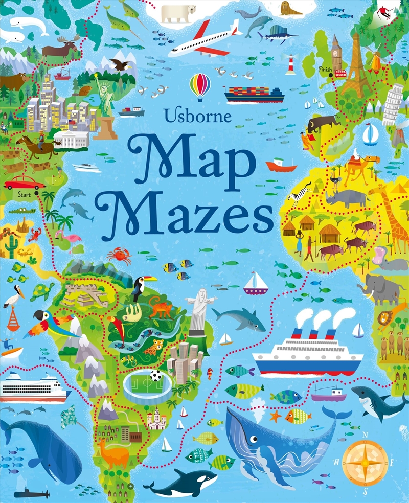Map Mazes/Product Detail/Kids Activity Books