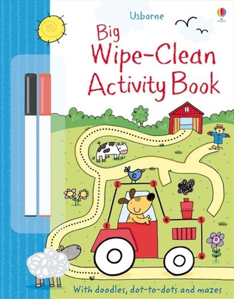 Big Wipe Clean Activity Book/Product Detail/Kids Activity Books