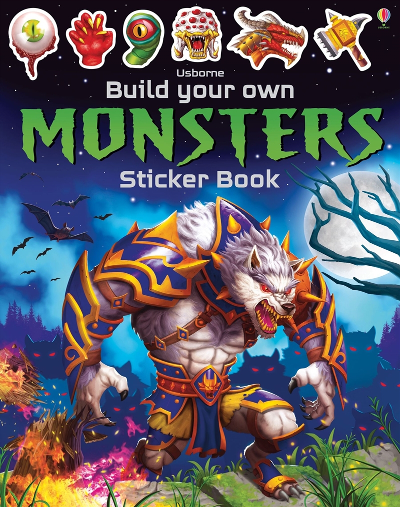 Build Your Own Monsters Sticker Book/Product Detail/Kids Activity Books