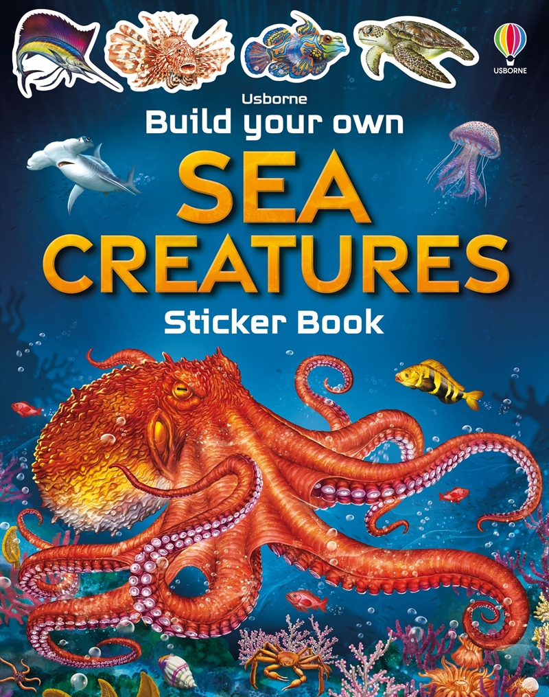 Build Your Own Sea Creatures/Product Detail/Kids Activity Books