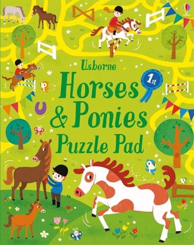 Horses And Ponies Puzzles Pad/Product Detail/Kids Activity Books
