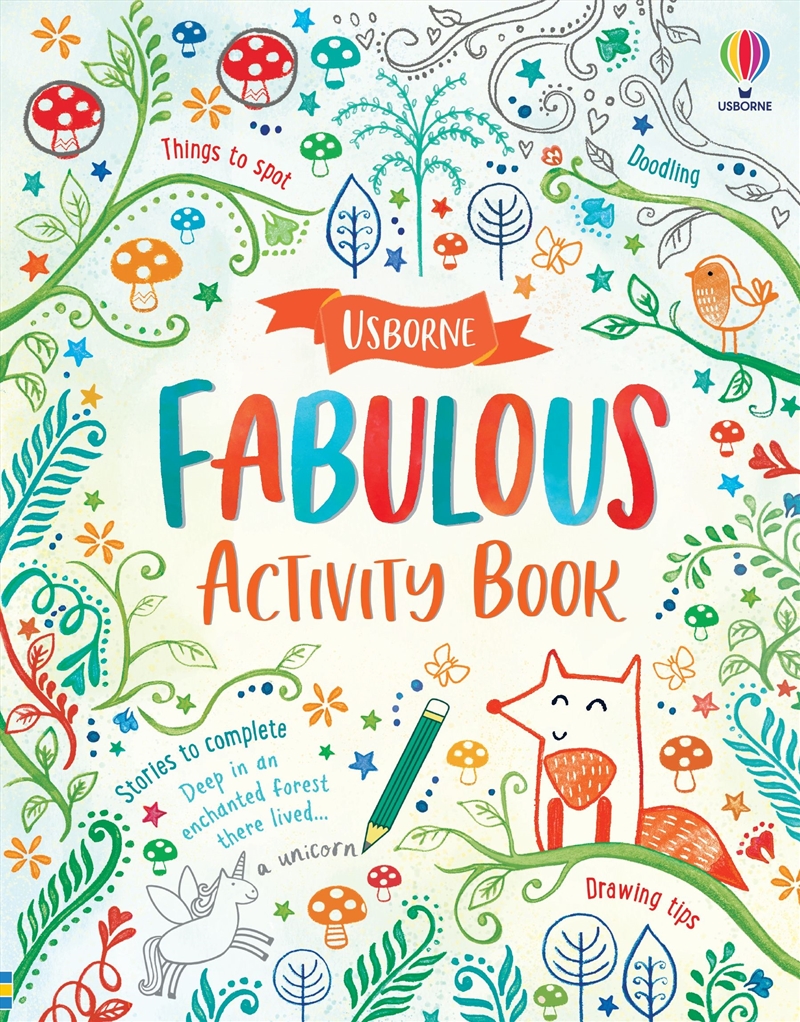 Usborne Fabulous Activity Book/Product Detail/Kids Activity Books