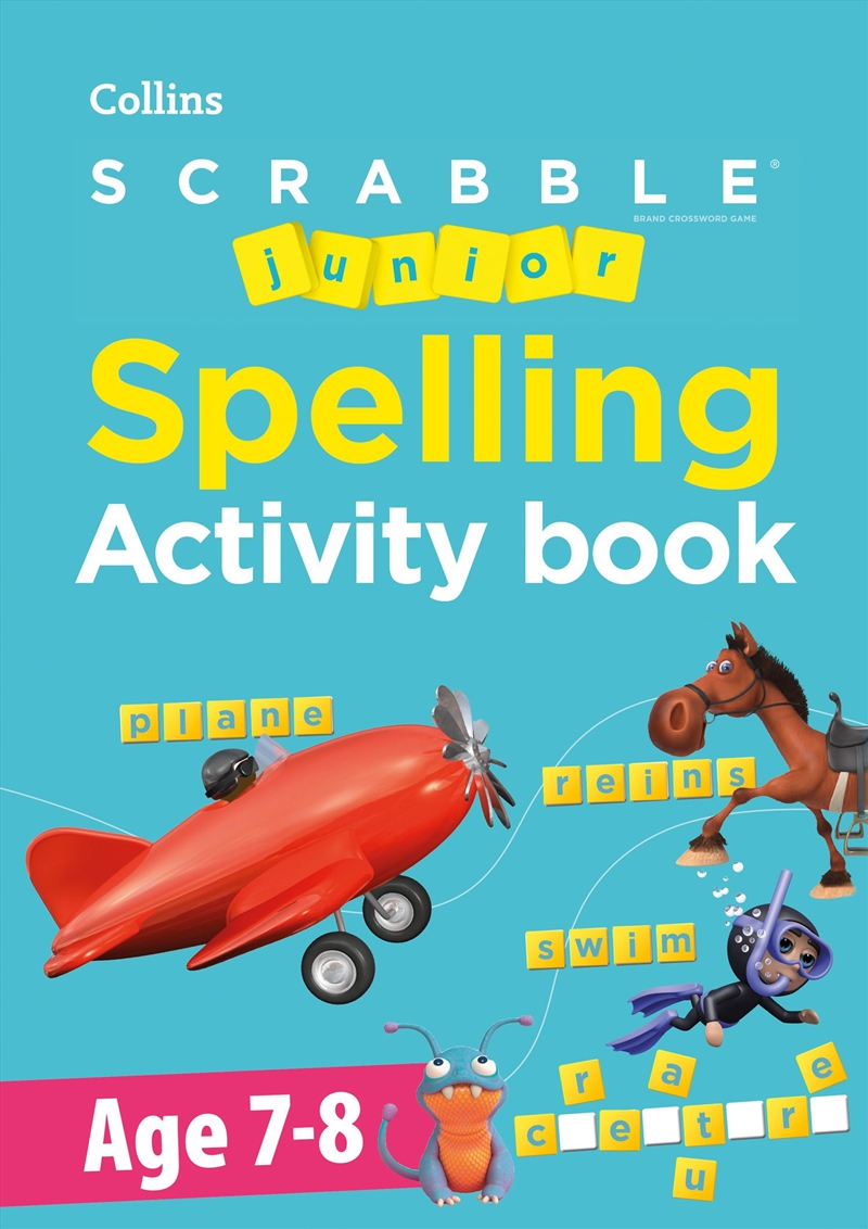 Scrabble Junior Spelling Activity Age 7 To 8/Product Detail/Language & Linguistics