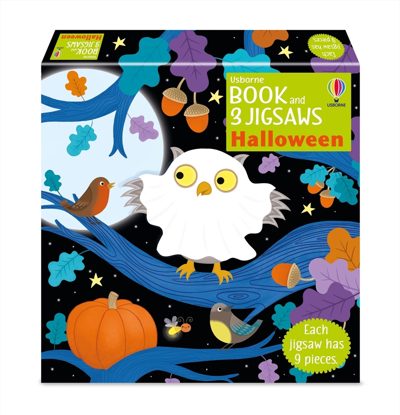 Usborne Book And 3 Jigsaws Halloween/Product Detail/Jigsaw Puzzles