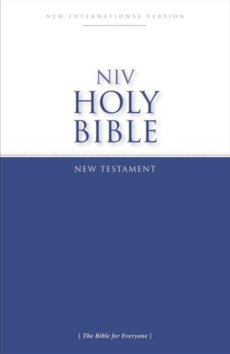 Niv Holy Bible New Testament [Blue]/Product Detail/Religion & Beliefs
