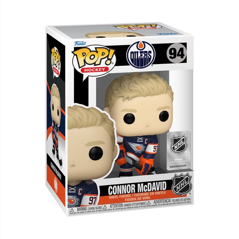 NHL: Oilers - Connor McDavid Pop! Vinyl/Product Detail/Sport