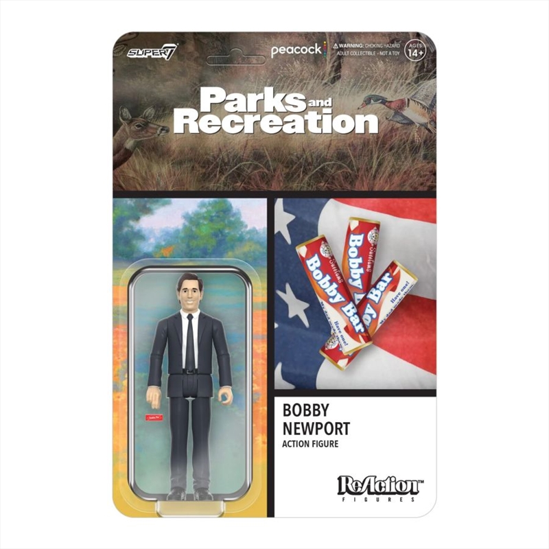 Parks & Recreation - Bobby Newport Reaction 3.75'' Figure/Product Detail/Figurines