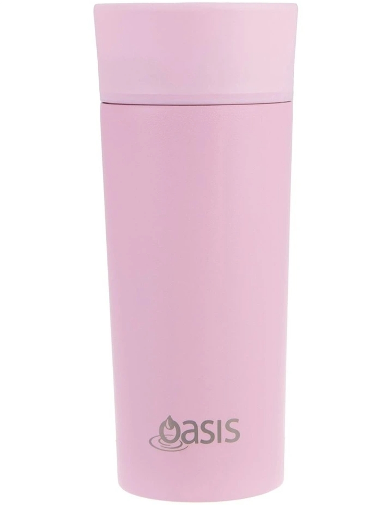 Oasis Stainless Steel Double Wall Insulated Travel Mug 360ml - Carnation/Product Detail/To Go Cups