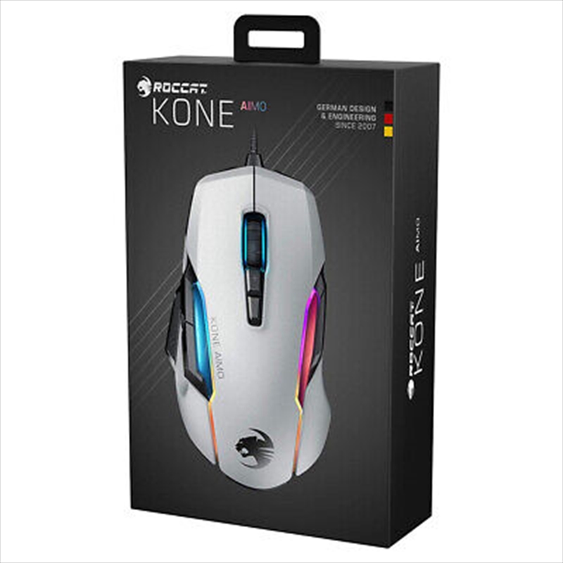 Roccat Kone Aimo Remastered White Mouse/Product Detail/Electronics