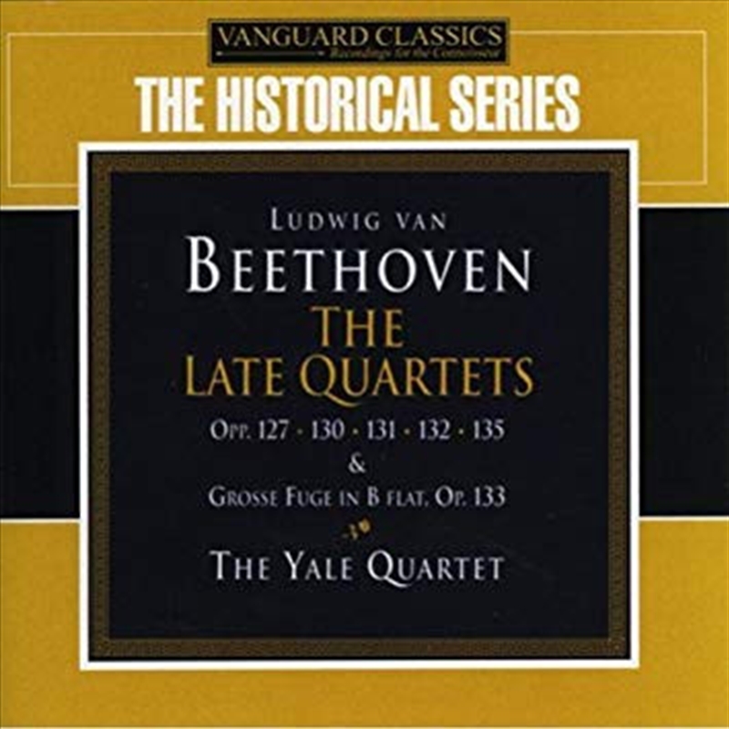 Late Quartets Opp 127, 130, 131, 132, 135, 133/Product Detail/Classical