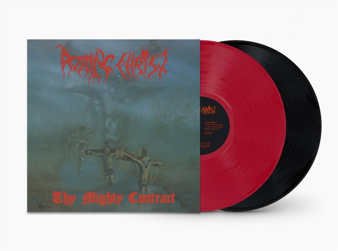 Thy Mighty Contract [2Lp] (Red & Black Vinyl, 30Th Anniversary Edition, Gatefold, Limited)/Product Detail/Metal