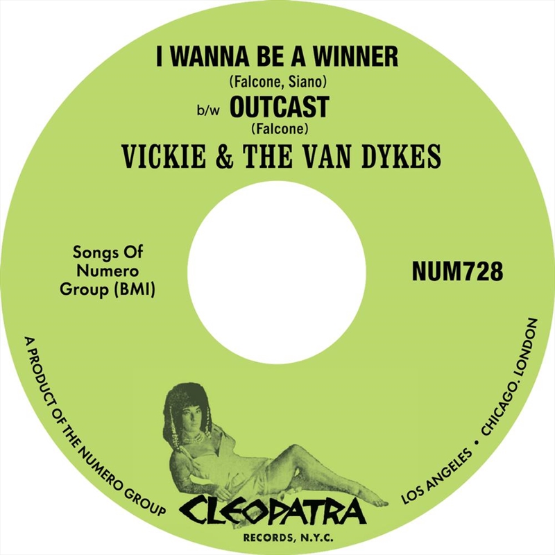 I Wanna Be A Winner B/W Outcast [7In] (Peach & White Marble Vinyl)/Product Detail/Rock/Pop