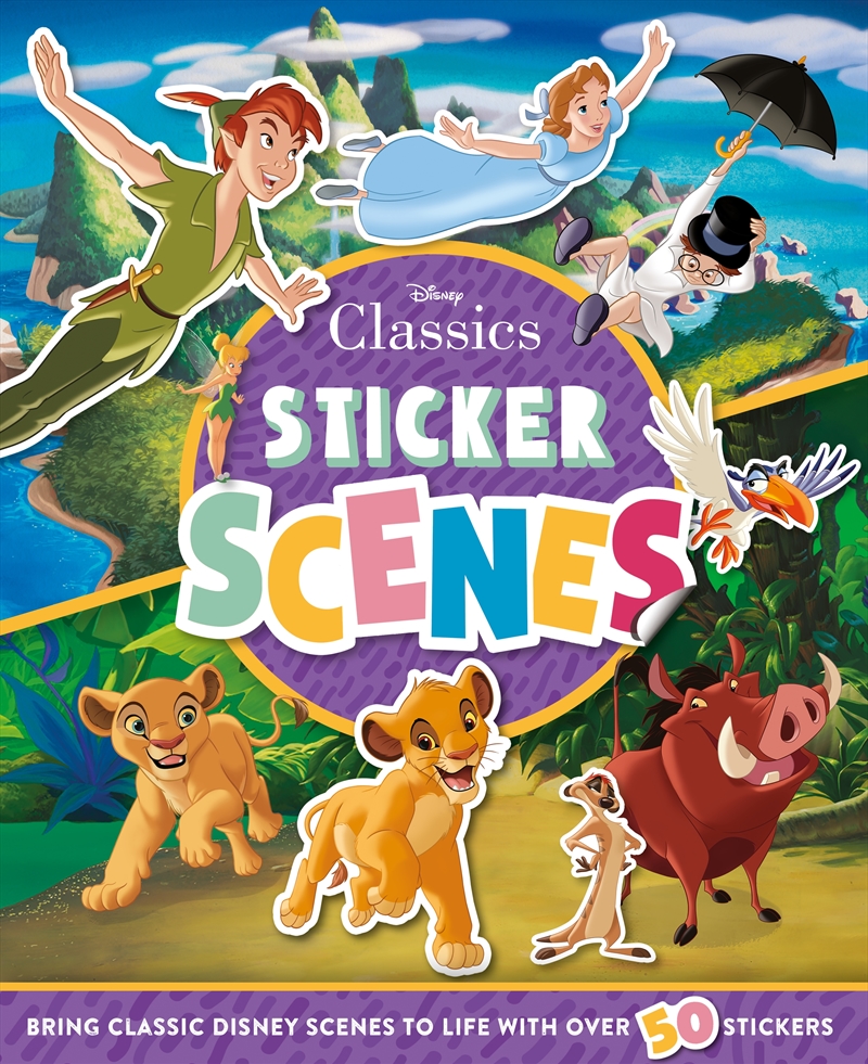 Disney Classics: Sticker Scenes/Product Detail/Kids Activity Books