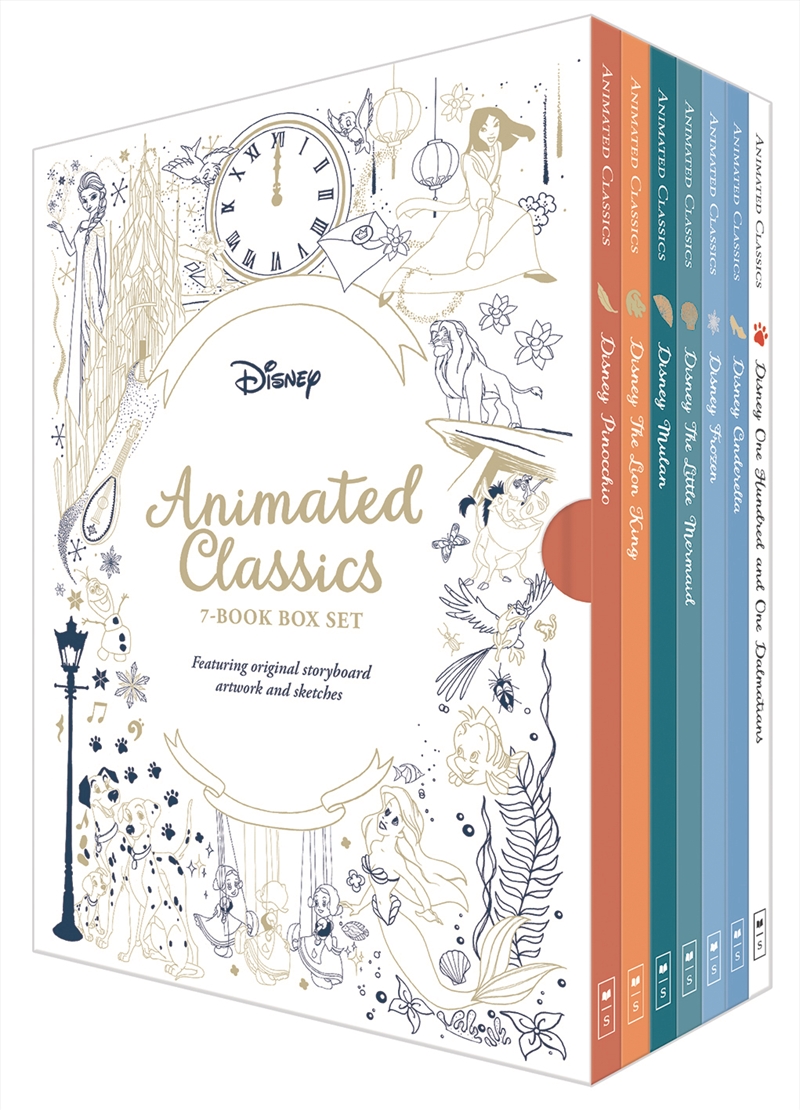 Animated Classics: 7-Book Box Set (Disney)/Product Detail/Non Fiction Books