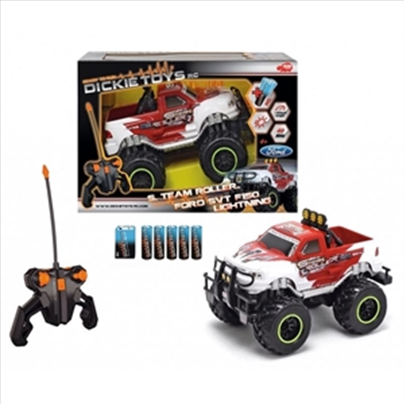 1:16 (40 MHz) Ford SVT F150 Lightning S. Team Roller Radio Control Batteries Included/Product Detail/Figurines