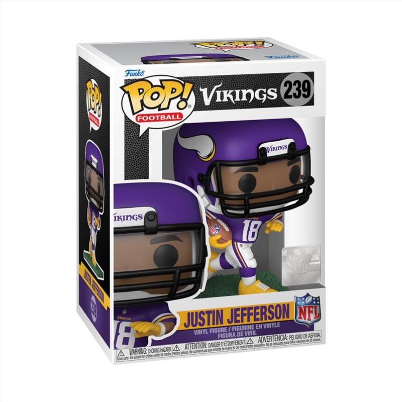 NFL: Vikings - Justin Jefferson Pop! Vinyl/Product Detail/Sport