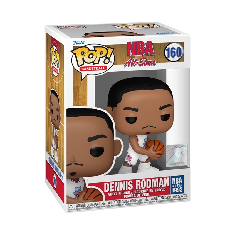 NBA: Legends - Dennis Rodman (1992) Pop! Vinyl/Product Detail/TV