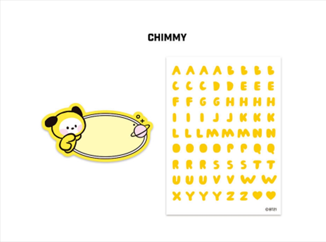 Acrylic Badge W/ Sticker: Chimmy/Product Detail/Buttons & Pins