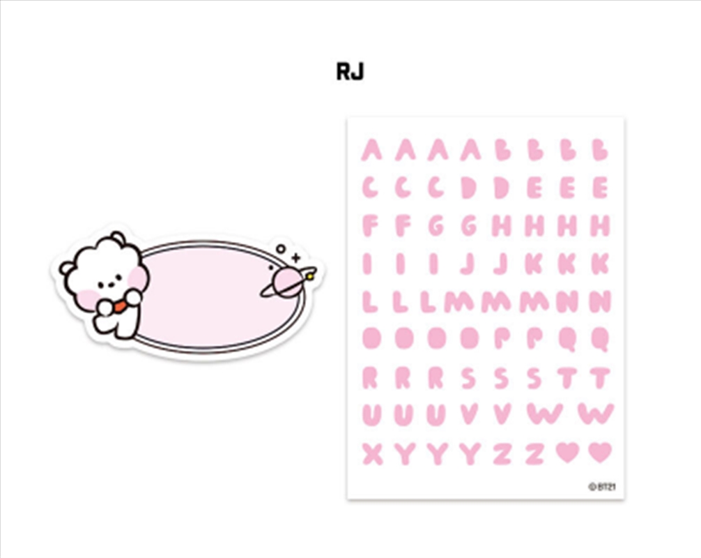 Acrylic Badge W/ Sticker: Rj/Product Detail/Buttons & Pins