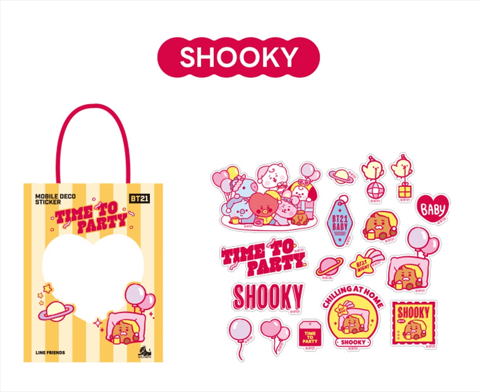 Time To Party Mobile Deco: Shooky/Product Detail/KPOP Merch