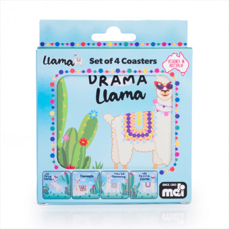 Llama Coasters Set/Product Detail/Novelty