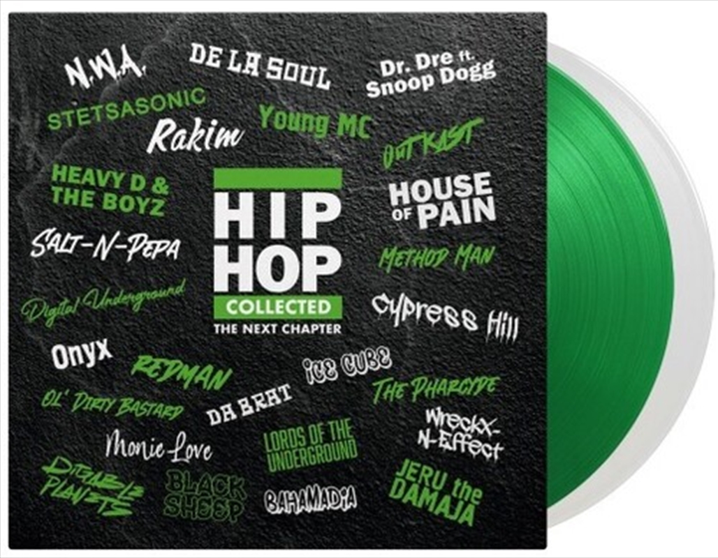 Hip Hop Collected: The Next Chapter / Various - Limited Green & White Coloured Vinyl/Product Detail/Rap