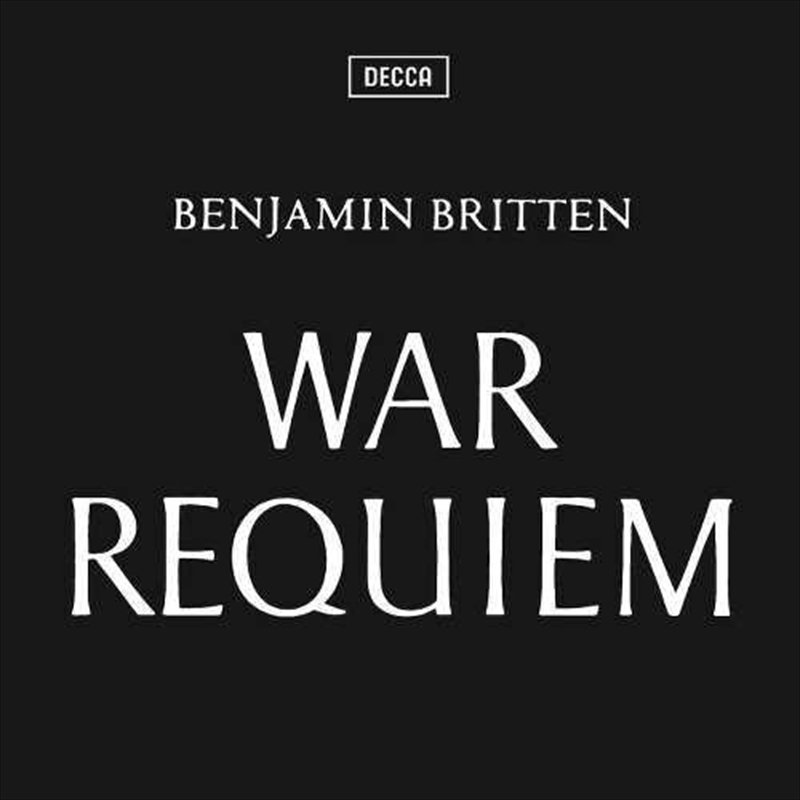 Britten: War Requiem 3LP/Product Detail/Classical