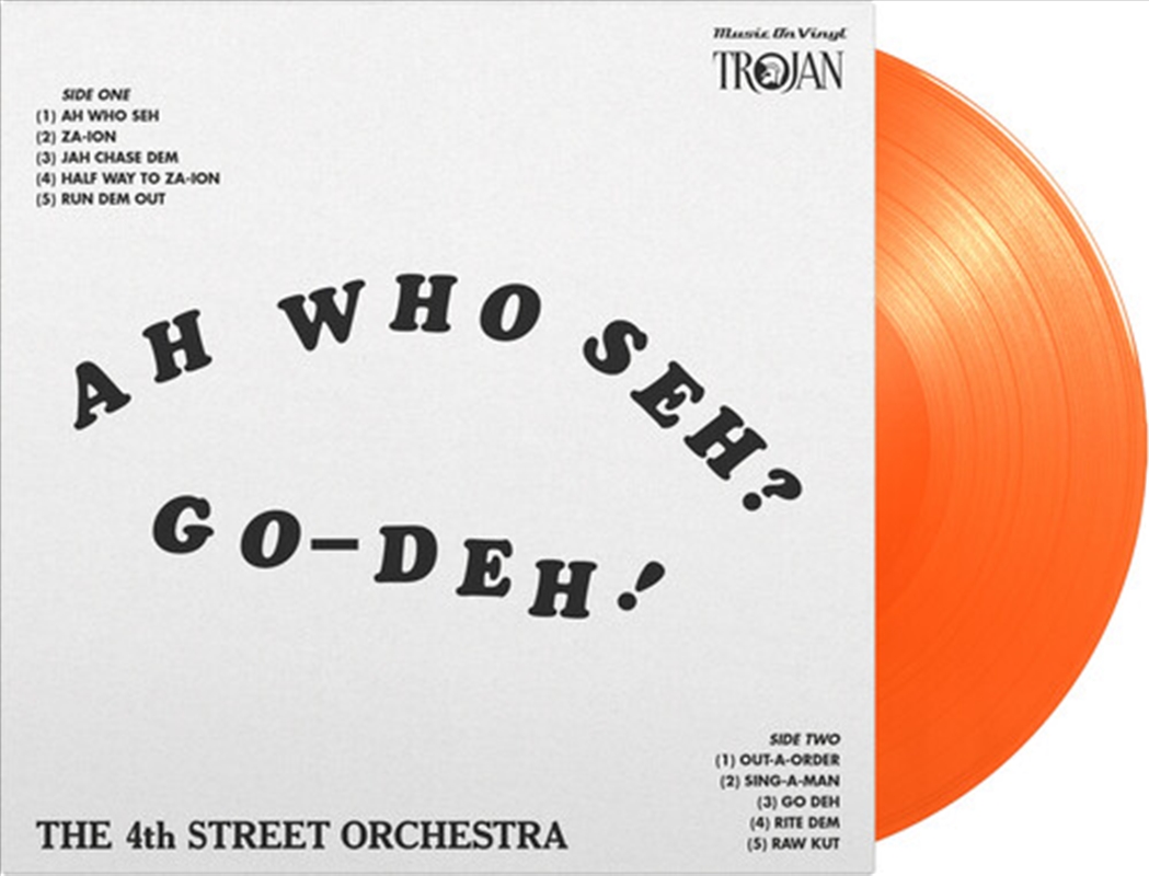 Ah Who Seh Go-Deh - Limited 180-Gram Orange Colored Vinyl/Product Detail/Reggae