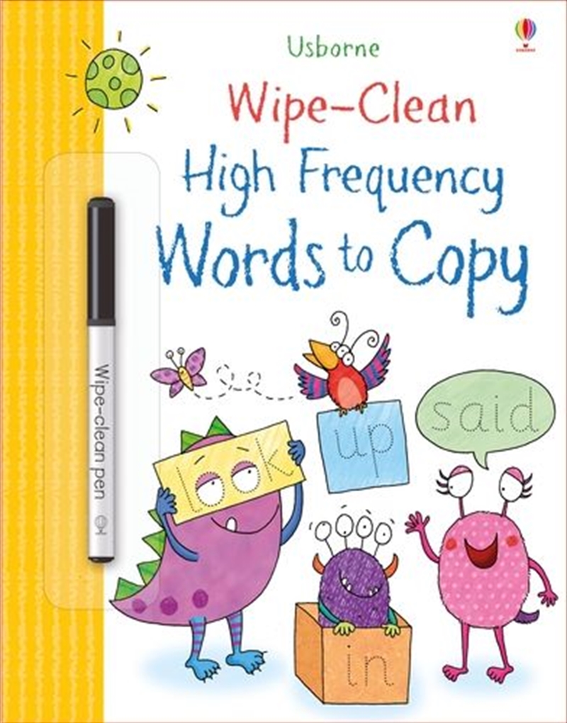 Wipe Clean High Frequency Words To Copy/Product Detail/English