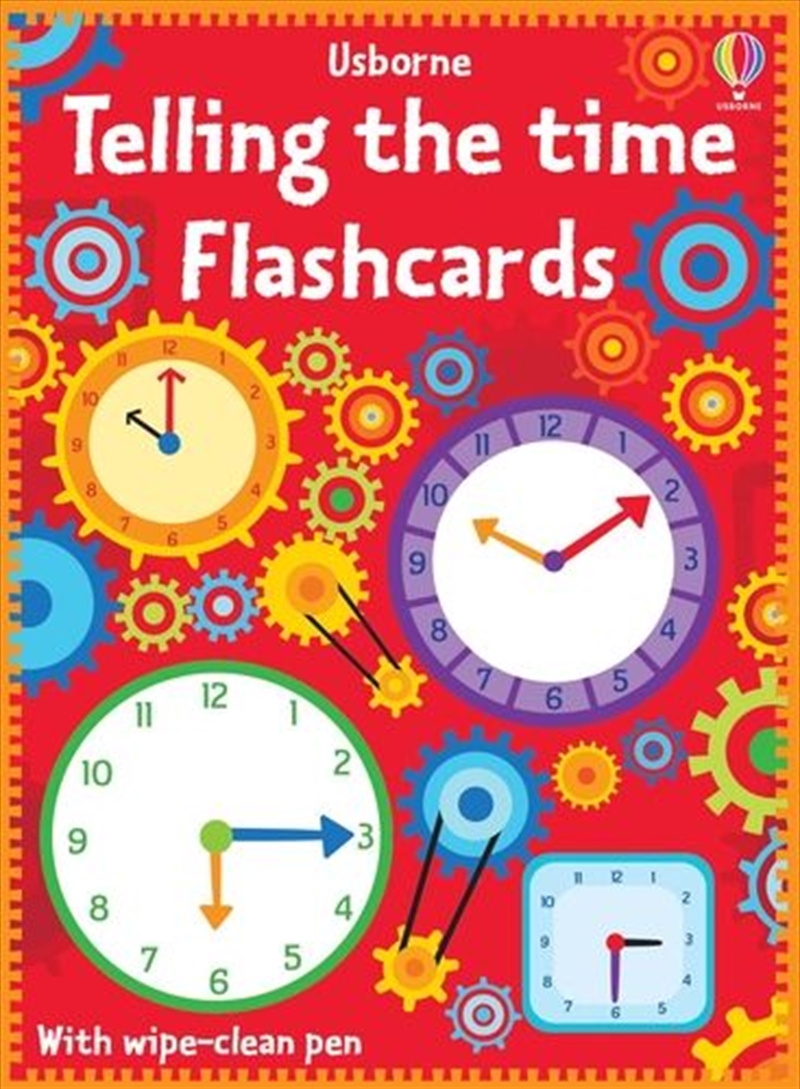 Telling The Time Flash Cards/Product Detail/Maths