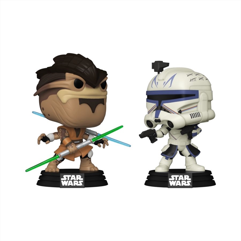 Star Wars: Clone Wars - Pong Krell Vs Captain Rex US Exclusive Pop! 2-Pack [RS]/Product Detail/TV