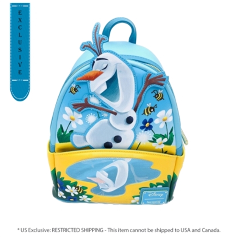Loungefly Olaf In Summer Scene US Exclusive Mini Backpack/Product Detail/Bags