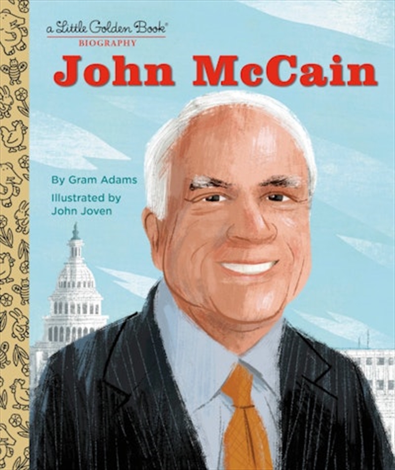 A Little Golden Book Biography - John McCain/Product Detail/Early Childhood Fiction Books
