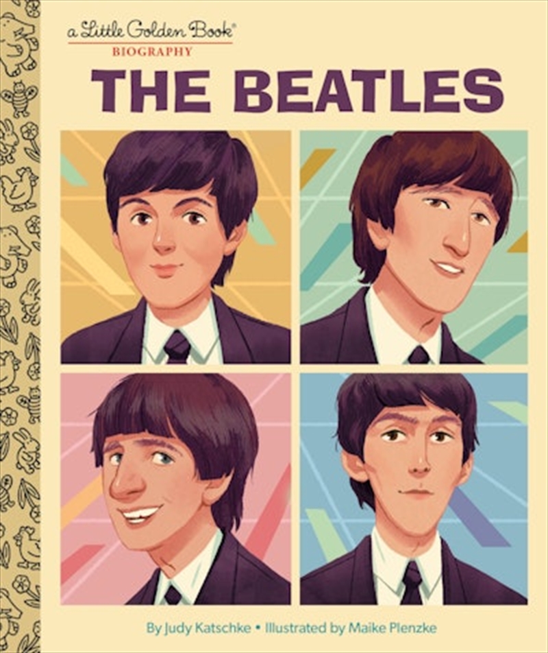 A Little Golden Book Biography - The Beatles/Product Detail/Early Childhood Fiction Books