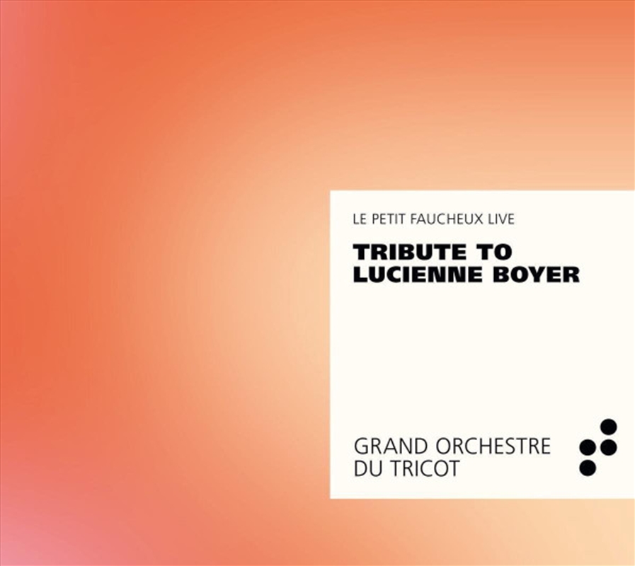 Tribute to Lucienne Boyer/Product Detail/Rock/Pop