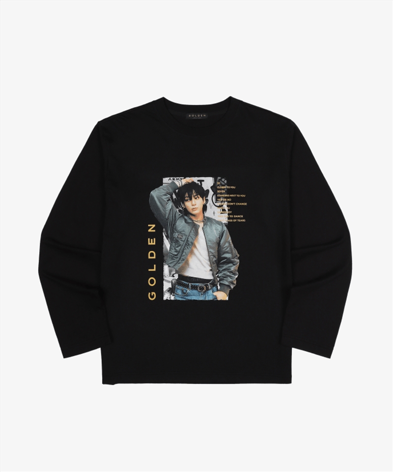 Jungkook Golden: Long Sleeve Tshirt Small/Product Detail/Outerwear