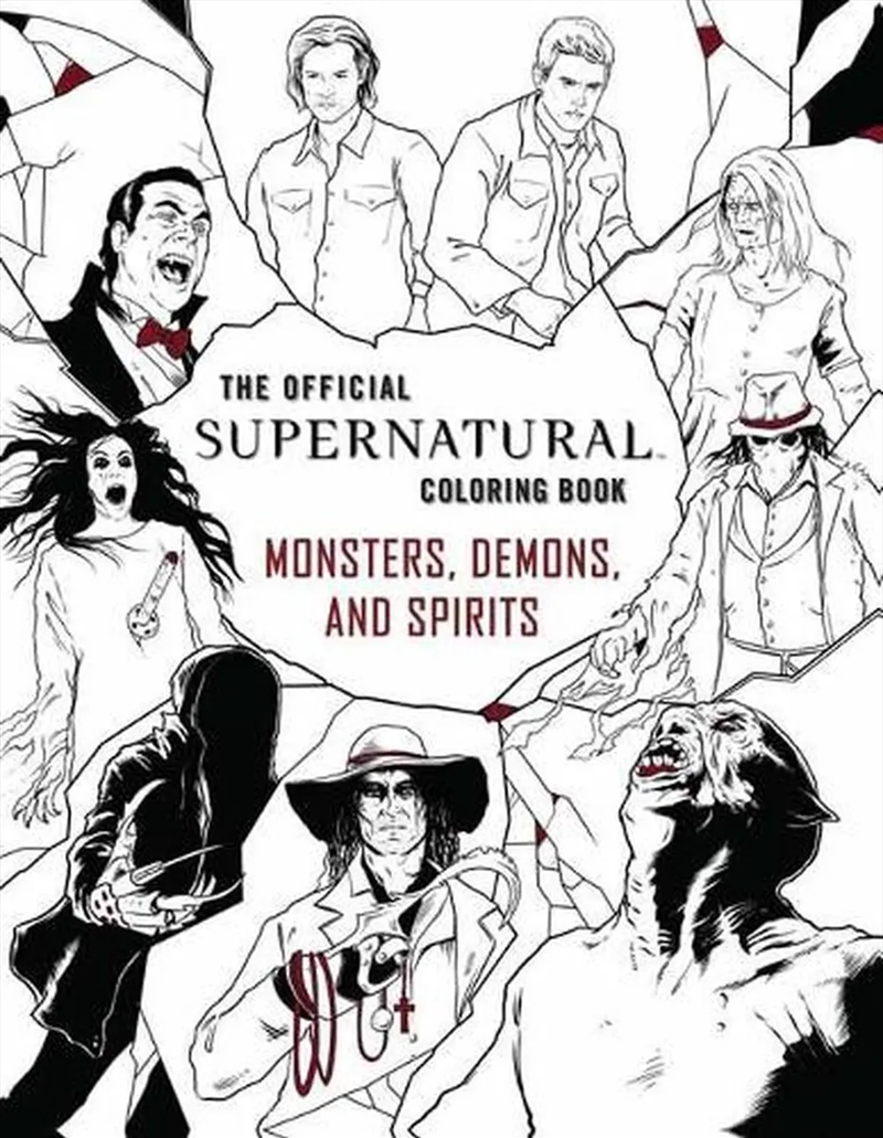 Official Supernatural Coloring Book: Monsters, Demons, and S/Product Detail/Kids Colouring