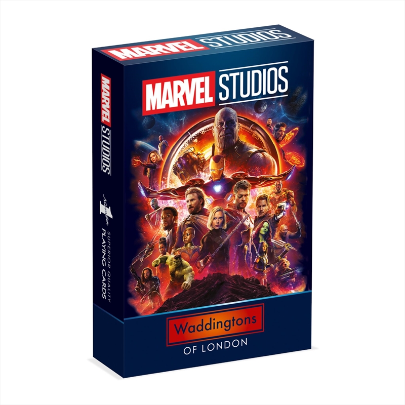 Waddingtons Playing Cards: Marvel Cinematic Universe/Product Detail/Card Games